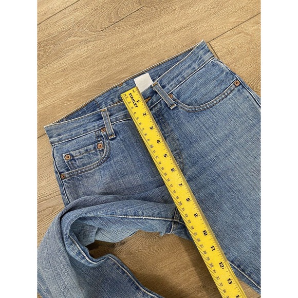 Levi's 501XX Jeans Womens 28x31 Blue Button Fly Medium Wash Denim Cotton - Picture 10 of 11